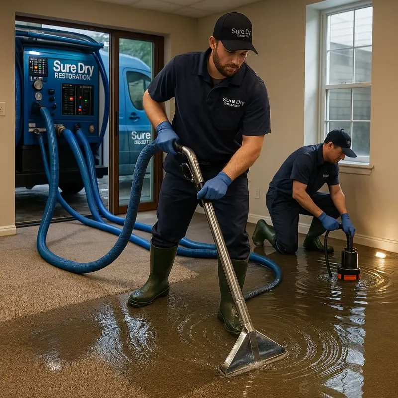 Water Extraction and Removal process in Fort McKinley, OH